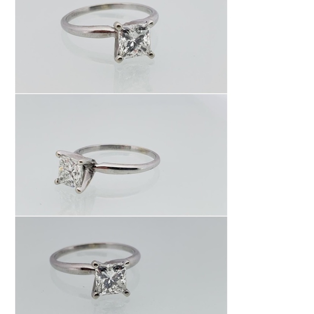 Princess cut Diamond 1.10ctw Si2gh half $ of Zales